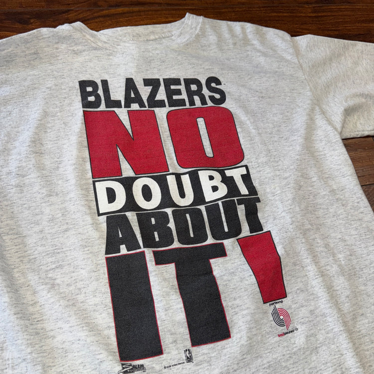 Salem Sportswear Portland Blazers No Doubt Tee Sz L