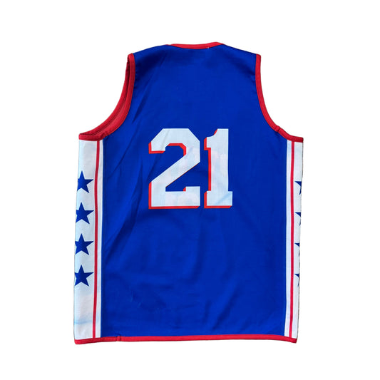 Jr. NBA 76ers Joel Embiid Jersey S YL