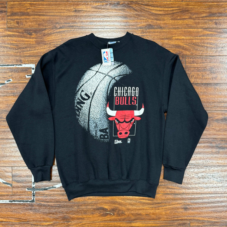 NWT Salem Sportswear Chicago Bulls Crew Sz L