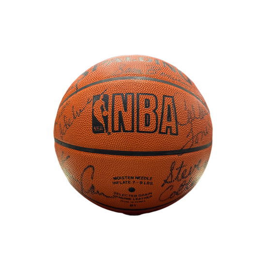 NBA Spalding Blazers 1985-86 Team Autographed Ball