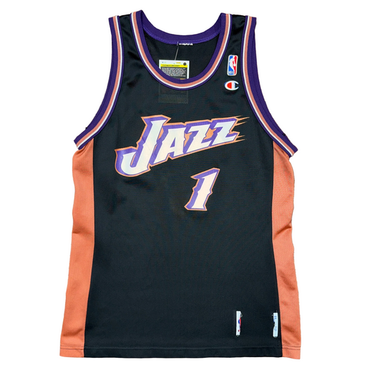 Champion Utah Jazz Blank Jersey Sz S