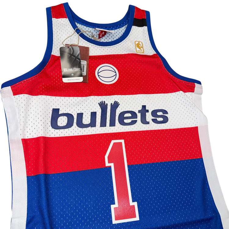 NWT Mitchell & Ness Washington Wizards Rod Strickland Jersey Sz S