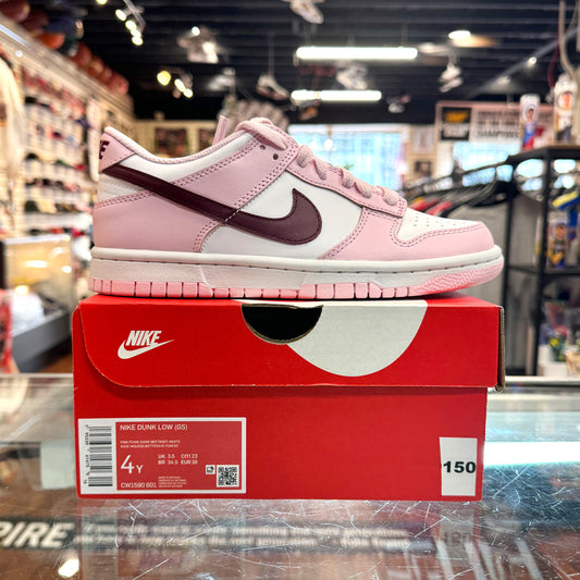 DS Nike Dunk Low Pink Foam Red GS Multiple Sizes