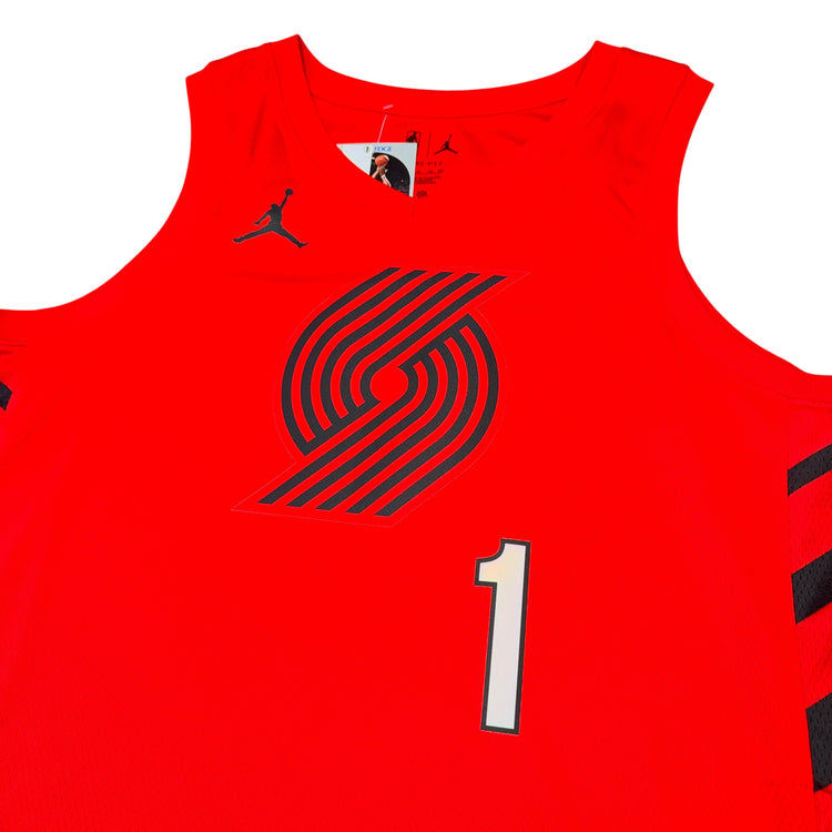 Nike Swingman Statement Edition Portland Trail Blazers Anfernee Simons Jersey Sz XL