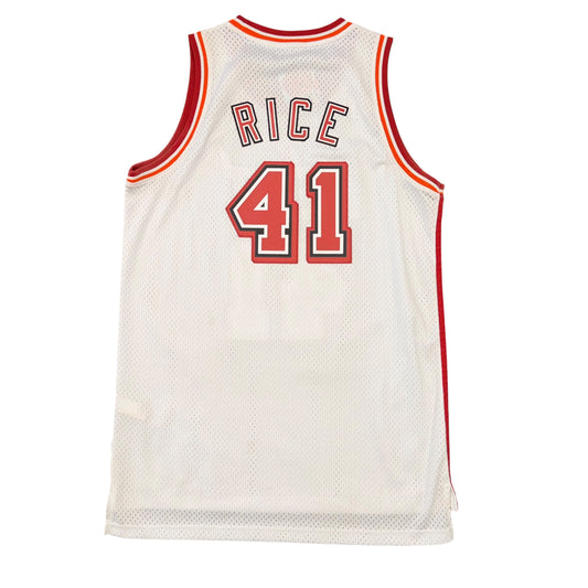 Adidas Hardwood Classics 1989-90 Miami Heat Glen Rice Home Jersey Size L