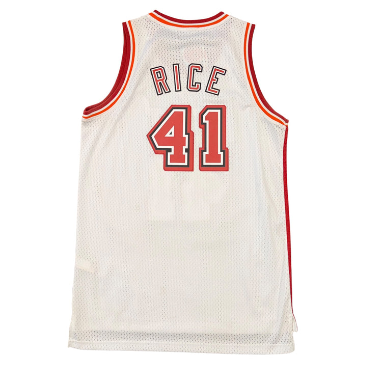 Adidas Hardwood Classics 1989-90 Miami Heat Glen Rice Home Jersey Size L