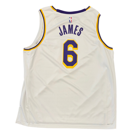 Nike Los Angeles Lakers #6 LeBron James Jersey Sz 3X