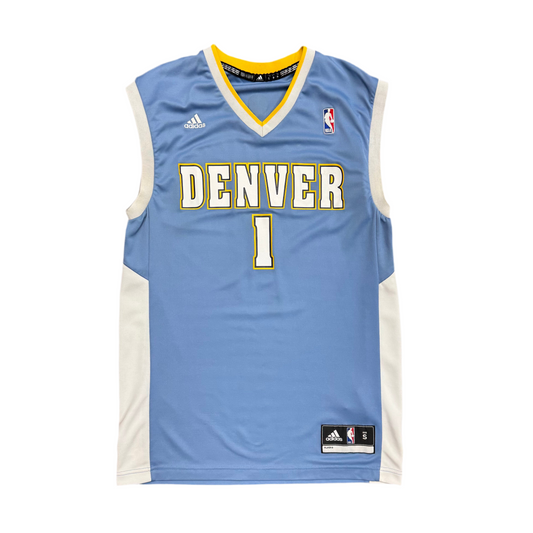 Adidas Denver Chauncey Billups Jersey Sz S