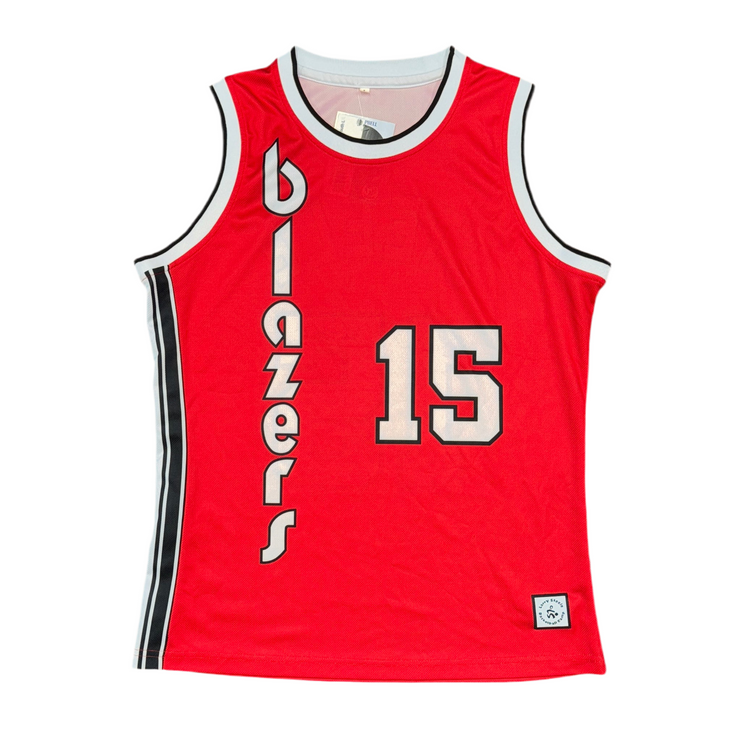 Signed Portland Trail Blazers Larry Steele Jersey Sz YL