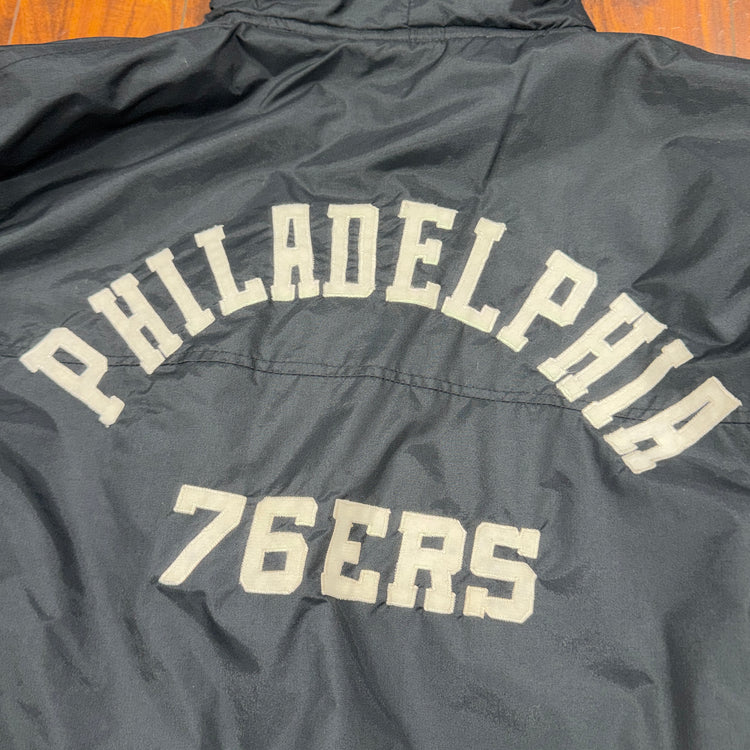 Starter Philadelphia 76ers Puffer Jacket Sz XL