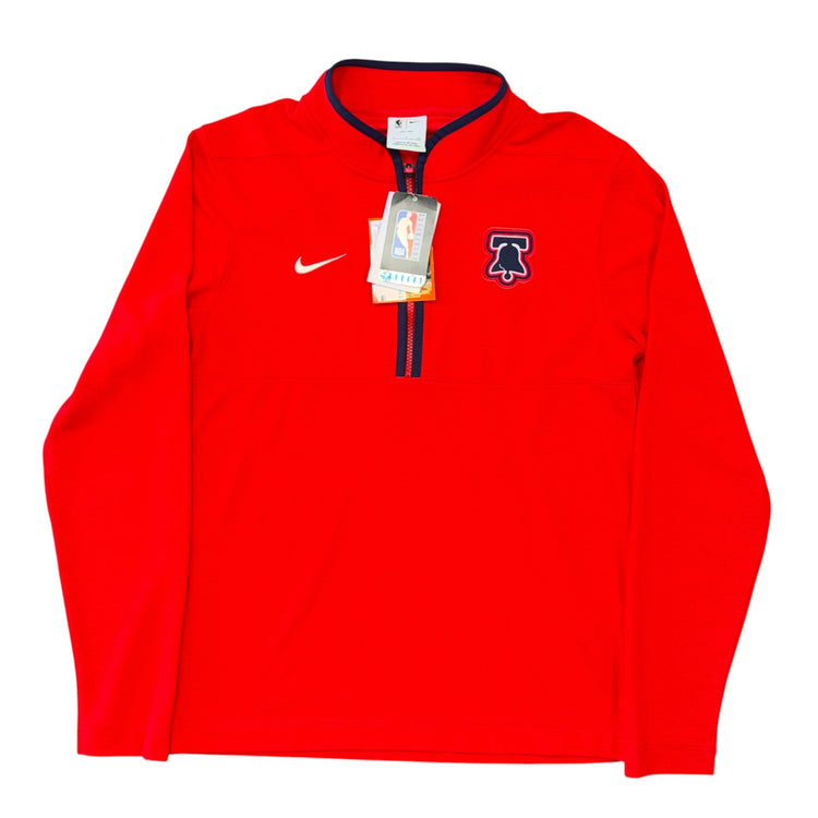 NWT Nike Dri-Fit Philadelphia Sixers 1/4 Jacket Sz S
