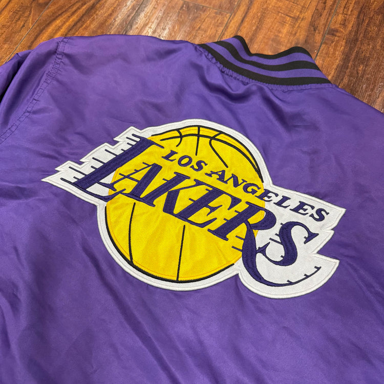 UG Lakers Satin Jacket Sz M