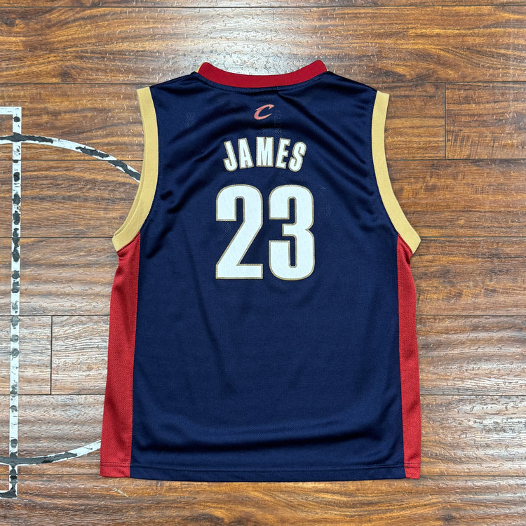 Reebok Cleveland Cavaliers Lebron James Jersey Sz YL