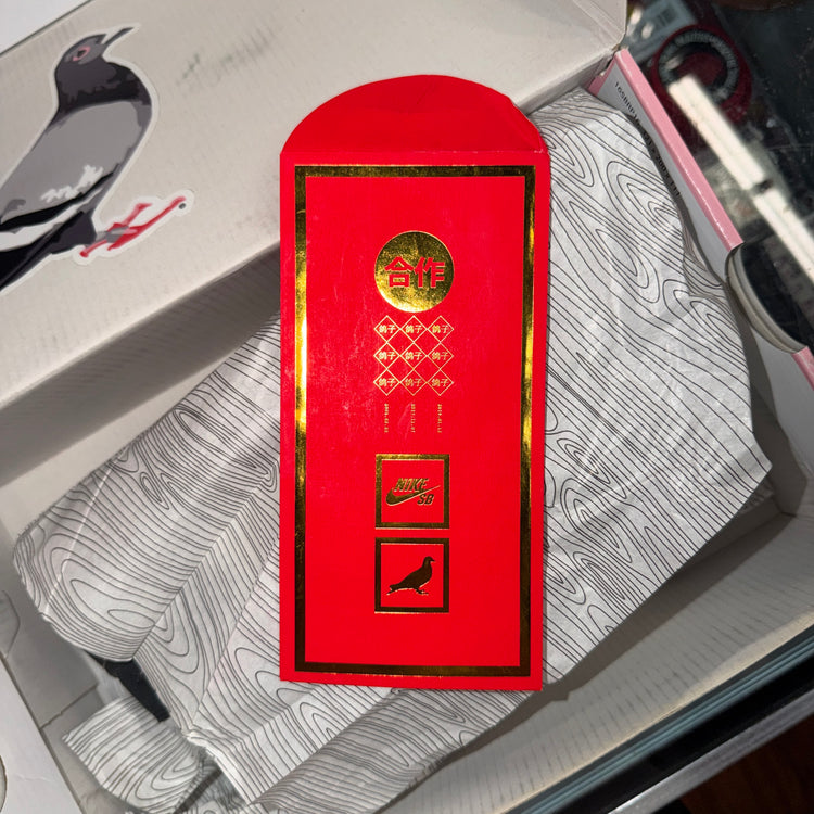 PREOWNED Signed Nike SB Dunk Low Jeff Staple Panda Pigeon Men’s 9