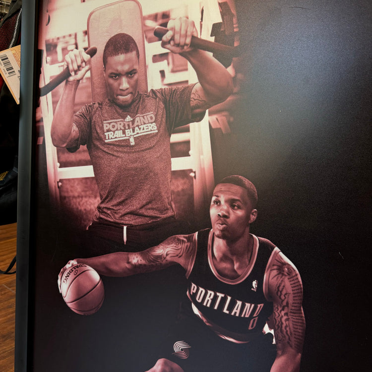 Stay Focused Damian Lillard Framed Poster