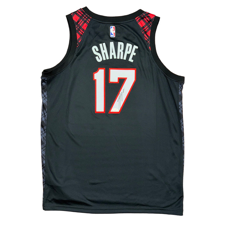 SIGNED Nike Portland Trail Blazers Shaedon Sharpe Jersey Men's XL