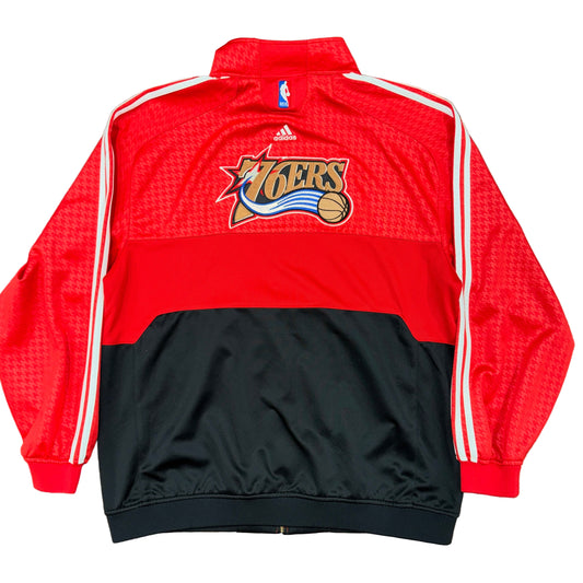 Adidas Philadelphia 76ers Zip-Up Sz L