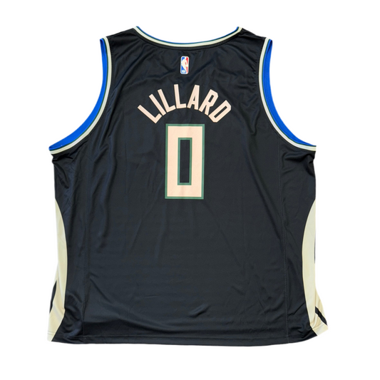 NWT Fanatics Milwaukee Bucks Damian Lillard Jersey Sz 3X
