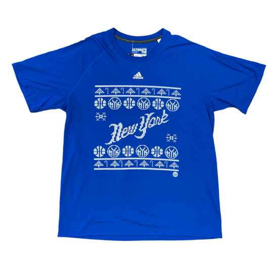 Adidas X-Mas New York Knicks (2015) Tee Sz XL