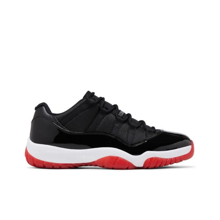 DS Jordan 11 Low Bred (2025) Men’s Sizes