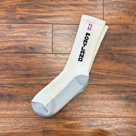 Vintage 80’s NBA Blazers Socks