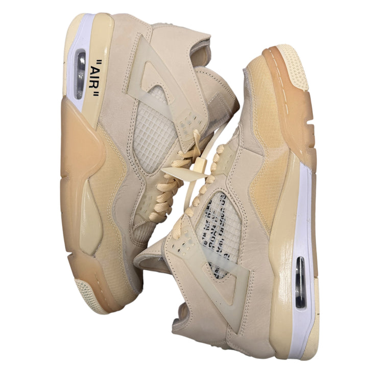 PREOWNED Jordan 4 Retro Off-White Sail W10.5/9M