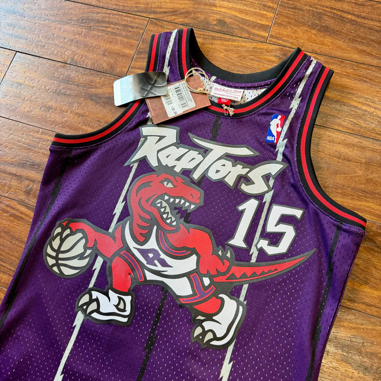 NWT Mitchell & Ness Raptors Vince Carter Jersey Sz S