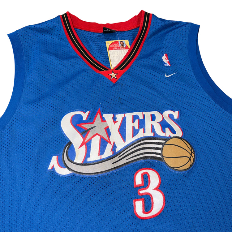 Nike 00’s Philadelphia 76ers Allen Iverson Alternate Jersey Sz 4X