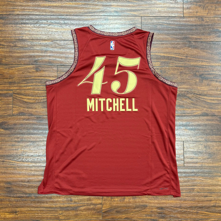 Nike Dri-Fit Cavs Donovan Mitchell Jersey Sz 2X