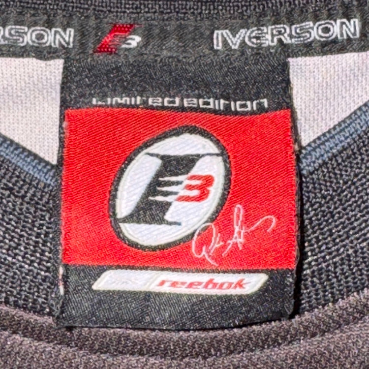 Reebok Allen Iverson Motocross Jersey Sz L
