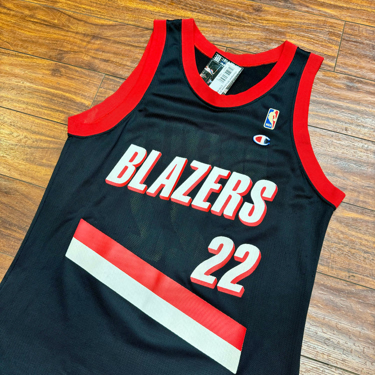 Champion 90's Blazers Clyde Drexler Jersey Sz M