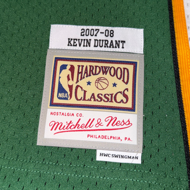 Mitchell & Ness 2007-08 Seattle SuperSonics Kevin Durant Away Jersey Sz M
