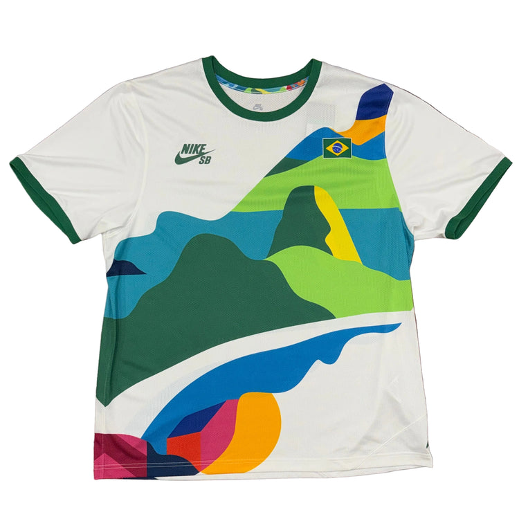 NWT Nike SB Brazil Skateboarding Jersey Sz XL