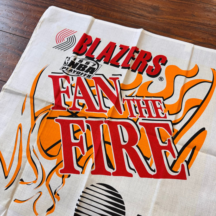 1997 Blazers “Fan the Fire” Towel