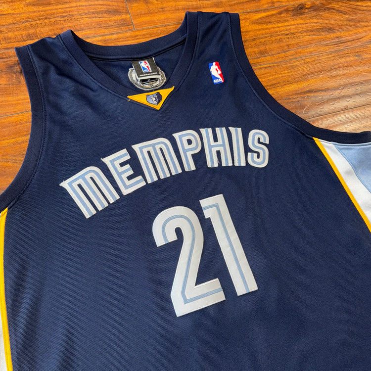 Reebok Memphis Grizzlies Hakim Warrick Jersey Sz 2X