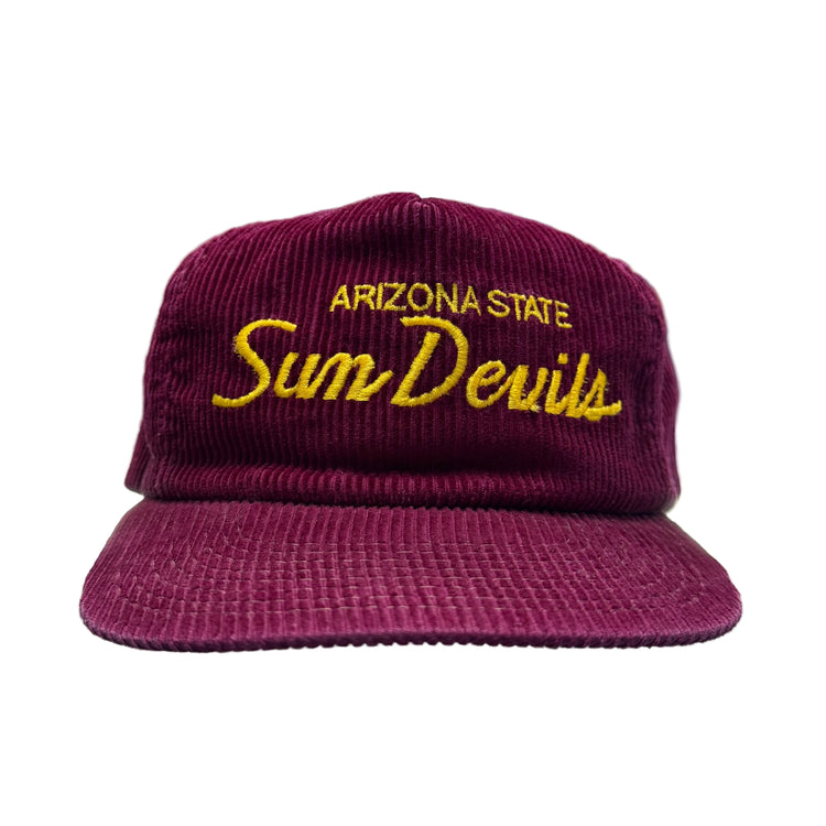 MacGregor 80’s Corduroy Arizona State Sun Devils Snapback