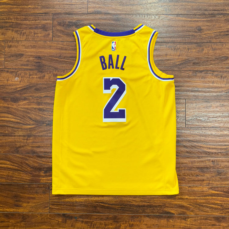 Nike Los Angeles Lakers Lonzo Ball Jersey Sz L