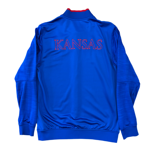 Adidas Team Issued Kansas Jayhawks Warm Up Sz XL+2Length