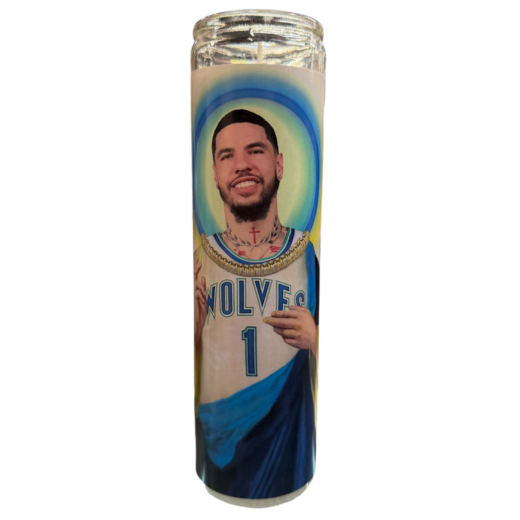 Flix Wix Minnesota T-Wolves Candles