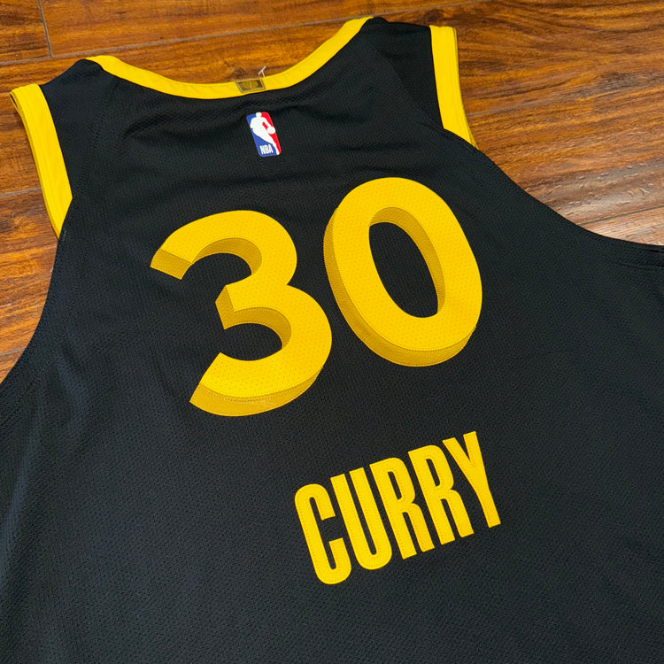 Nike Authentic Golden State Warriors Stephen Curry Jersey Sz XL