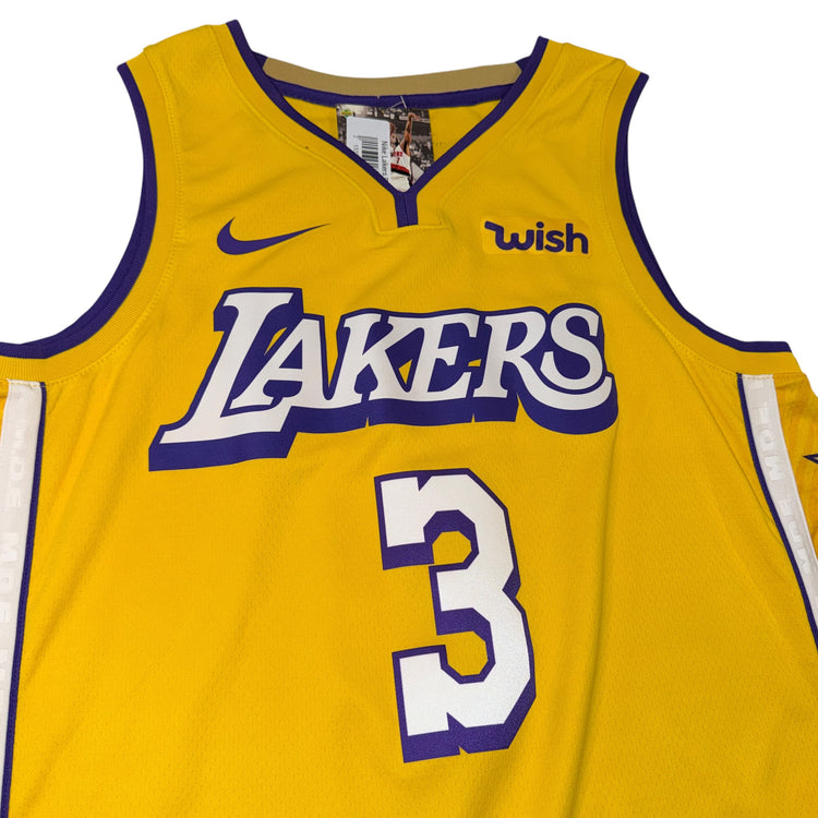 Nike Swingman 2019-20 City Edition Los Angeles Lakers Anthony Davis Jersey Sz L