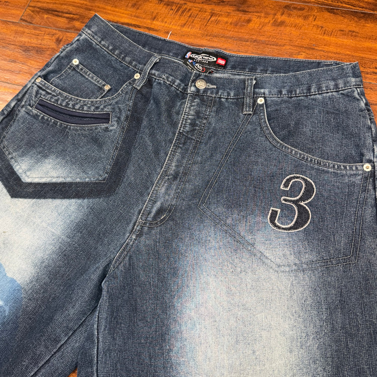 UNK 00’s Denim Philadelphia 76ers Allen Iverson Pants Sz 36