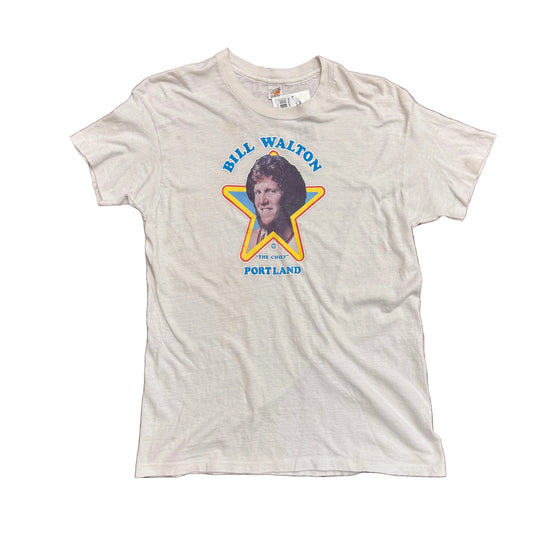 Hanes 70’s Blazers Walton "The Chief" Tee Sz L