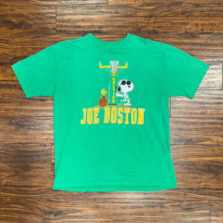 Celtics Joe Boston Snoopy Tee Sz L