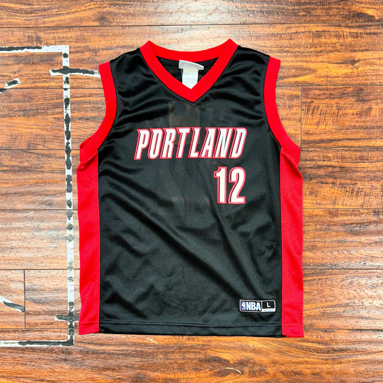 NBA Portland Trail Blazers Lamarcus Aldridge Jersey Sz YL