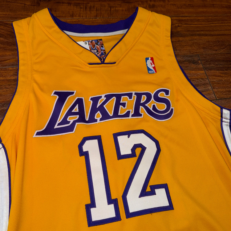 Nike '01 Los Angeles Erick Barkley Team Issued Lakers Jersey Sz XL