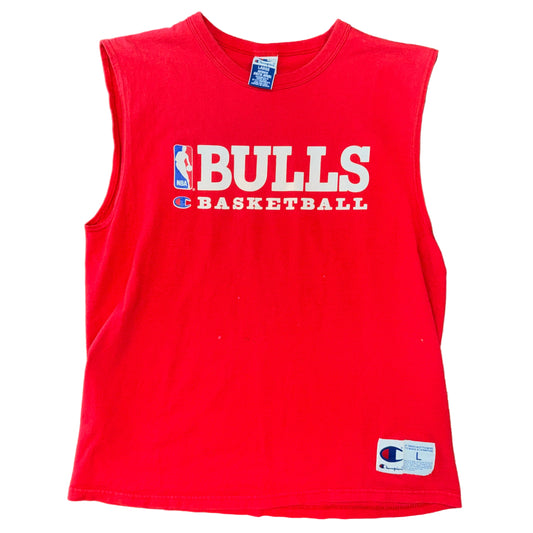 Champion 90's Chicago Bulls Tank Sz L