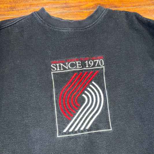 Portland Trail Blazers Season Ticket Crew Sz XL