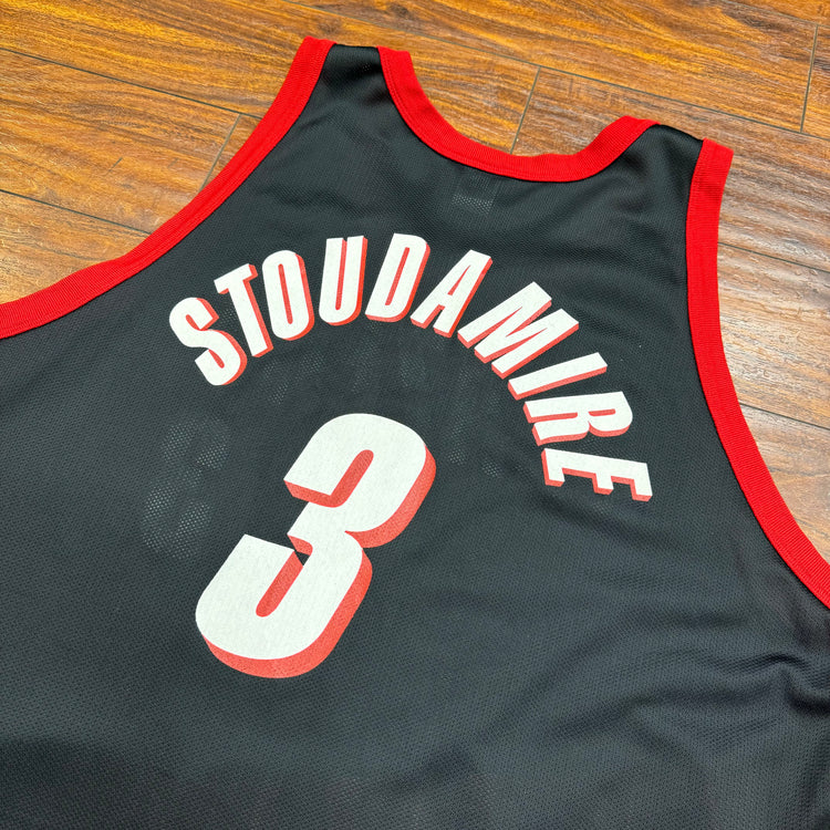 Champion 90's Blazers Damon Stoudamire Jersey Sz 2X