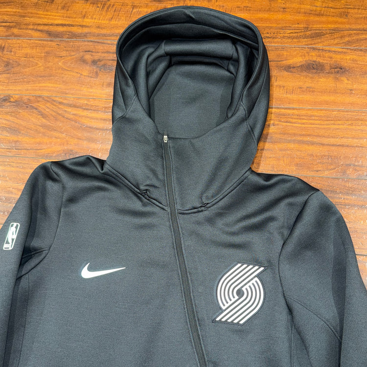 Nike Portland Trail Blazers Dri-Fit Zip-Up Sz M